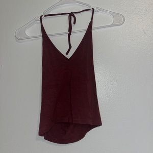 Brandy Melville Plum Halter Tank ✨🍇👕